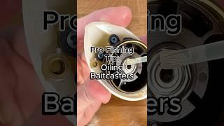 How to oil a baitcaster #fishing #fishingtips #fishingreel #baitcasting