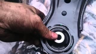 Worn lower arm rubber vs new audi a3 golf leon