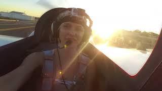 FIRST FLIGHT in a Berkut with fighter pilot and Dominika