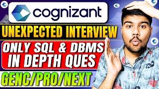 Cognizant Latest Interview Experience | Unexpected Qs for GenC/Pro/NEXT!