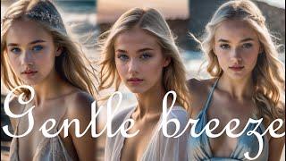 breezing golden hair【AI art Lookbook】