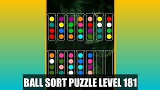 Ball Sorting Puzzle Game Level 181 | Ball Sort Puzzle Level 181 | GamingOn