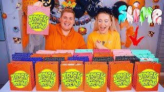 Сладость ИЛИ Гадость СЛАЙМ ЧЕЛЛЕНДЖ  TRICK OR TREAT SLIME CHALLENGE // пранк ЛИЗУН ХЭЛЛОУИН 2018