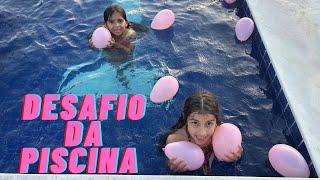 DESAFIO DA PISCINA COM BALÕES - Part 1 : Balloon pool challenge