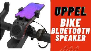 UPPEL 10-in-1 Bike Phone Holder with Bluetooth Speaker REVIEW