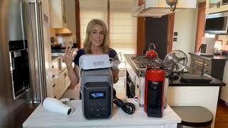 Ecoflow Delta 3 1500WH Power Station w/ Trolley & Solar Option on QVC