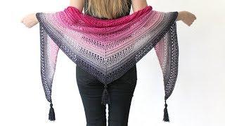 THIS IS ME SHAWL - FREE CROCHET PATTERN (TRIANGLE SCARF)