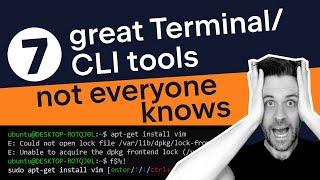 7 great Terminal/CLI tools not everyone knows