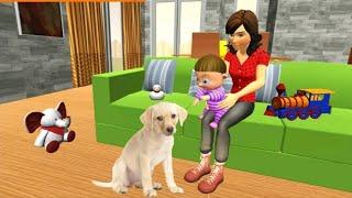 Virtual mother life simulator game