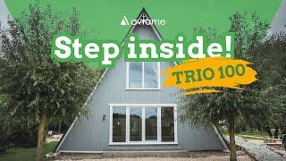 A-frame House Tour | Avrame TRIO 100 Walkthrough in Germany