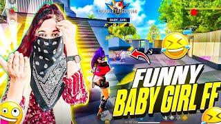 MY FUNNY COMMENTARY GAME PLAY |||| DONT MISS SO FUNNY END |||| #freefire #babygirlff