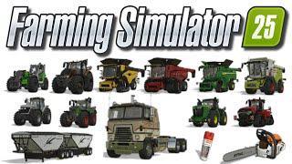 FS25 Website Update! 102 Pieces of Equipment! | Farming Simulator 25