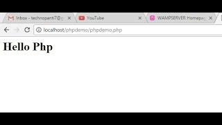 How To Run PHP Code On Wamp Server