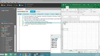 Automation Anywhere Write the data text file in to excel