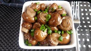 Marinated mushrooms in 5 minutes! Express recipe for a delicious mushroom appetizer!