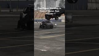 Stolen Ram TRX HIT Police Officer!! #trx #ram #srt #srt8 #trackhawk #dodge #1000hp #hellcat #fastcar