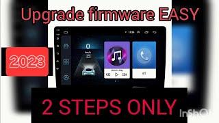 How to Update the Firmware to the Latest Version on Android Head Units 2023 (all YTXXXX models)