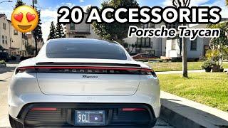 【PORSCHE⁴⁸】Top 20 Must-Have TAYCAN Accessories! ️