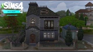 Abandoned Townhouse  Life and Death | THE SIMS 4 | Stop Motion