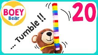 COUNTING to 20 for Preschoolers & Toddlers | MONTESSORI Activities at Home | Boey Bear