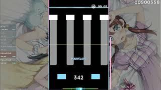 [osu!mania 7K] My first 4 star Full Combo! | Harumachi Clover (TV Size) + DT