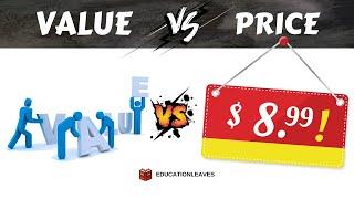 Value vs Price | Difference between Value and Price #valuevsprice