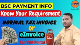 eInvoice or Normal Tax Invoice Is Required For BSC Payment || How to Create eInvoice for BSC Payment