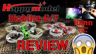  Happymodel Moblite 6/7  Review 19g 10mn flight time Tinywhoop Mobula 6 7 200mw nano 3 Giveaway