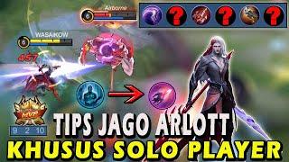 CARA MAIN ARLOTT TERBARUBUILD EMBLEM DAN ITEM ARLOTT TERSAKITGAMEPLAY ARLOTT-MOBILE LEGENDS #mlbb