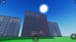 Грузовой и пассажирский лифты в жилой панельки в Roblox/Симулятор лифтов Roblox