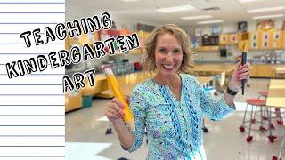 Managing the Kindergartners  Part 1- Teaching Kindergarten Art