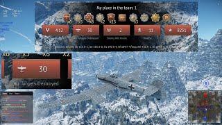 30 kills in 1 battle Air Arcade 4.0 BR German planes War Thunder