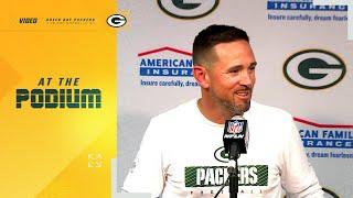 Matt LaFleur on QB Malik Willis: 'I've never seen something like this'