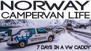 I Spent 7 Days Exploring NORWAY's LOFOTEN in a VW Caddy Campervan | Photography Road Trip
