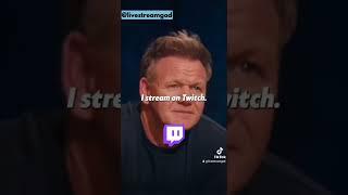 Gordon Ramsay doesn't know what Twitch is?! #shorts #funny