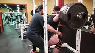 Squats at Worlds gym