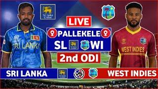 Sri Lanka vs West Indies 2nd ODI Live Scores | SL vs WI 2nd ODI Live Scores & Commentary