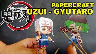 HOW TO MAKE DEMON SLAYER PAPERCRAFT ANIME - GYUUTA PAPERCRAFT - UZUI TENGEN PAPERCRAFT