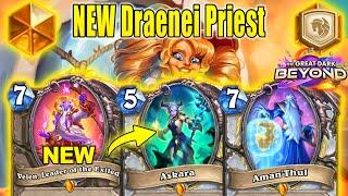 NEW Draenei Priest 2.0 Deck Is Actually So Strong To Play At New The Great Dark Beyond | Hearthstone