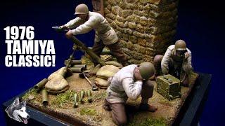 Classic Tamiya 1/35 scale realistic WWII Diorama.