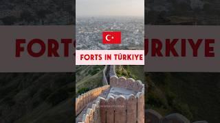 Top 5 forts in Türkiye #shorts #top5  #türkiye #forts #viral #virlshort