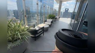 Touring The Brava: Downtown Houston’s Luxury Apartments with Rooftop Pool & City Views @jaitufit