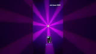 Mini beam moving head 120W more info at www.LIGHTFX.cn