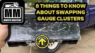 8 Things You Need to Know to Swap Gauge Clusters | 1995 Ford F150