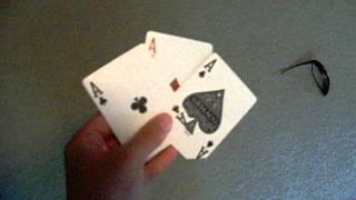 Magic: Ace of diamonds transforms into ace of hearts (unreavealed)!