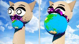 Mini To Big Earth vs GRAY! | Experiments in Teardown