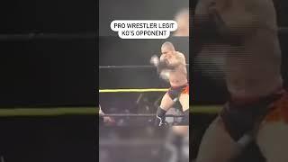 Pro Wrestler LEGITIMATELY KOs Opponent!