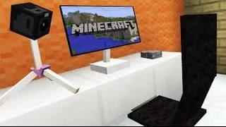 КАК СДЕЛАТЬ ИГРОВОЙ КОМПЬЮТЕР ПК В MINECRAFT БЕЗ МОДОВ