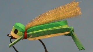 Fly Tying a Weedless Foam Grasshopper with Jim Misiura