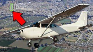 Student Pilot Stuck At MAX Power - No Way To Land!